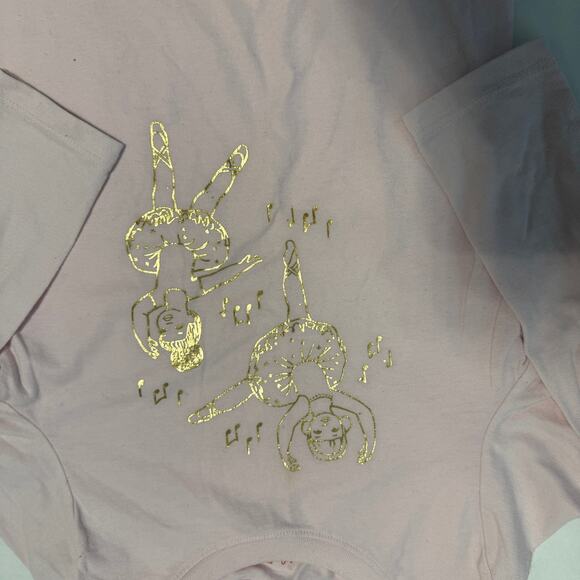 Lot of 2 Cat & Jack Girls 4T Long Sleeve Shirt School Autumn Casual Everyday - Picture 8 of 11